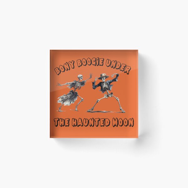 Item preview, Dancing Skeleton Couple, Halloween designed and sold by Hibiskusmond.