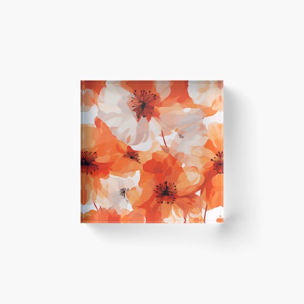 Item preview, Burst of Poppies (Vibrant Floral Explosion) designed and sold by TheFrenchVegan.