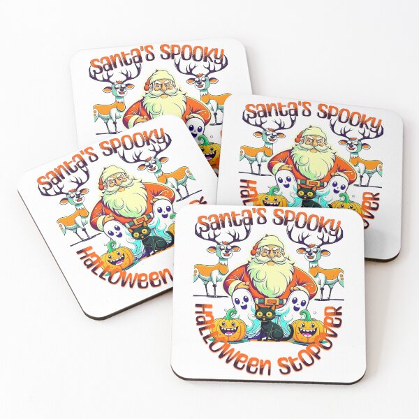 Item preview, Santa's spooky halloween stopover designed and sold by Fr0mtheMachine.