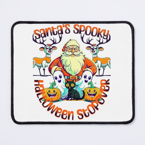 Item preview, Santa's spooky halloween stopover designed and sold by Fr0mtheMachine.