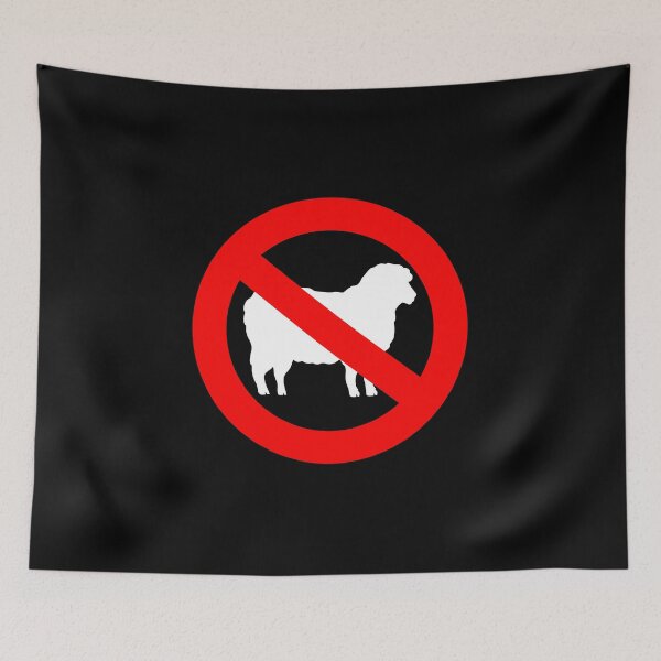 Item preview, .No Sheep! No Sheeple! Wake up sheeple! designed and sold by 321Outright.