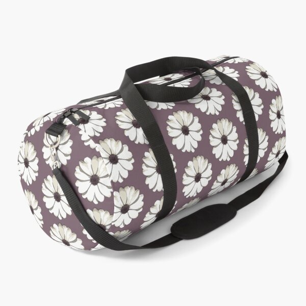 Item preview, Minimalistic White African Daisy Black Outline Art designed and sold by taiche.