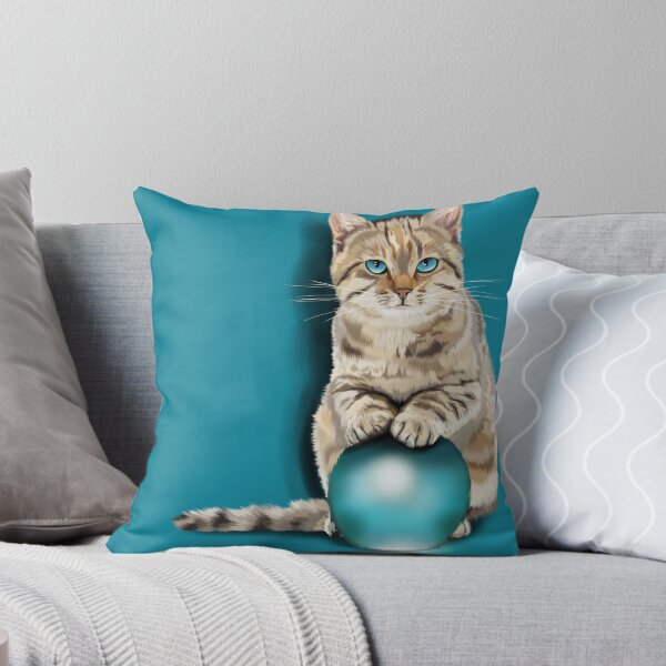 Item preview, Cat on Glass Ball designed and sold by markyartshop.