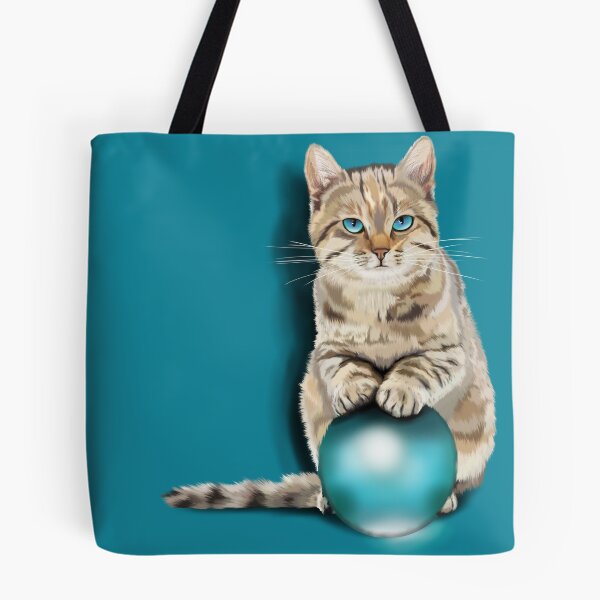 Item preview, Cat on Glass Ball designed and sold by markyartshop.