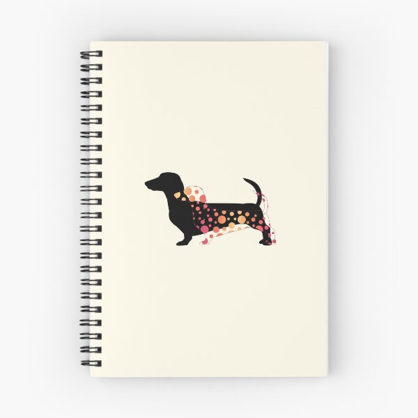 Item preview, Polka dot dachshund, Dot Day, Dapple Dachshund, happy dog designed and sold by VELLTOdesign.