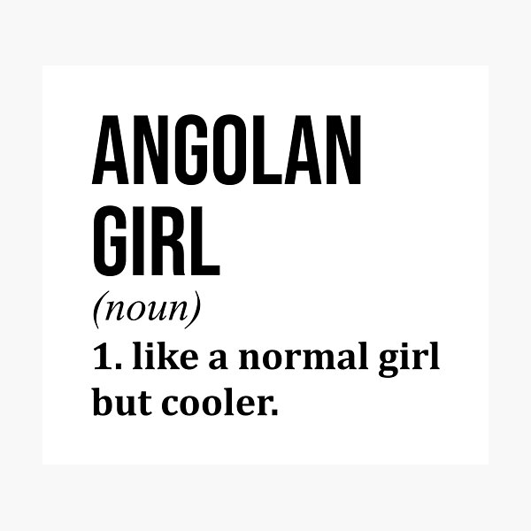 Item preview, Angola Girl Definition designed and sold by XCIV.