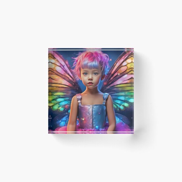 Item preview, Zephyr-Punky Pop Art  Bubble Fairy designed and sold by FaerieFusion.