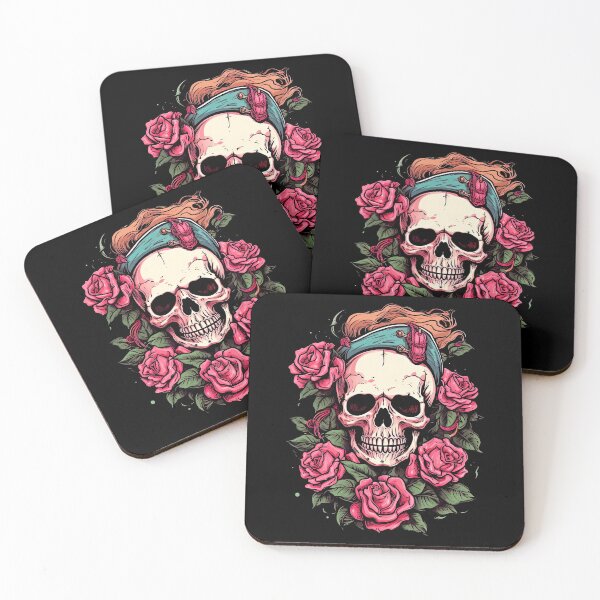 Item preview, Creepy Pirate Skull Vector 11 designed and sold by eyestetix.
