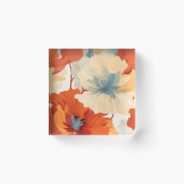 Item preview, Blooming Poppies: A Floral Symphony designed and sold by TheFrenchVegan.