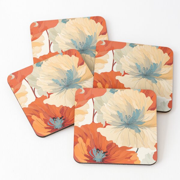 Item preview, Blooming Poppies: A Floral Symphony designed and sold by TheFrenchVegan.