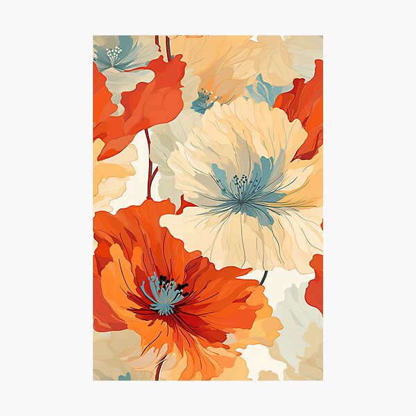 Item preview, Blooming Poppies: A Floral Symphony designed and sold by TheFrenchVegan.