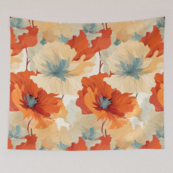 Item preview, Blooming Poppies: A Floral Symphony designed and sold by TheFrenchVegan.