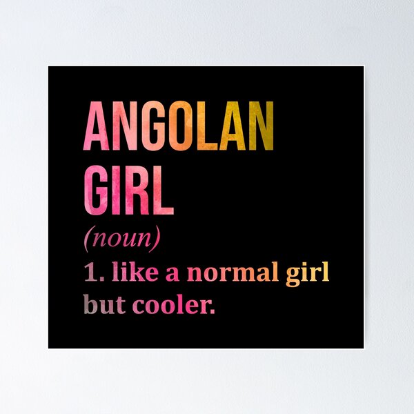 Item preview, Angola Girl Definition in Watercolor designed and sold by XCIV.