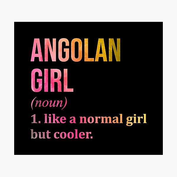 Item preview, Angola Girl Definition in Watercolor designed and sold by XCIV.