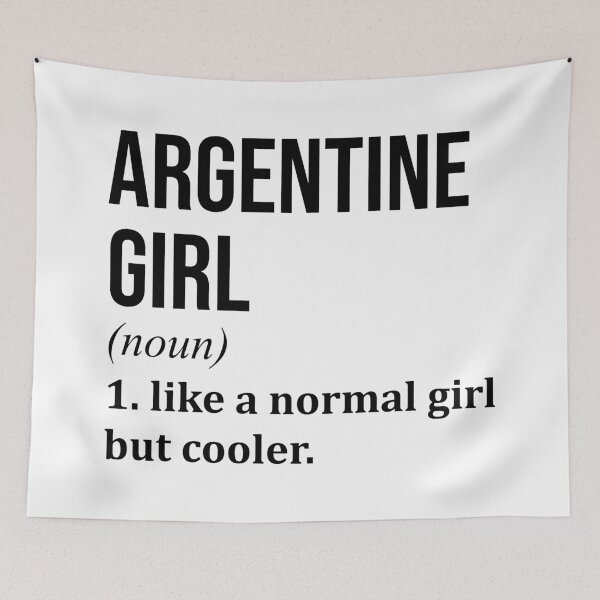 Artikelvorschau, Definition eines argentinischen Mädchens entworfen und verkauft von XCIV.