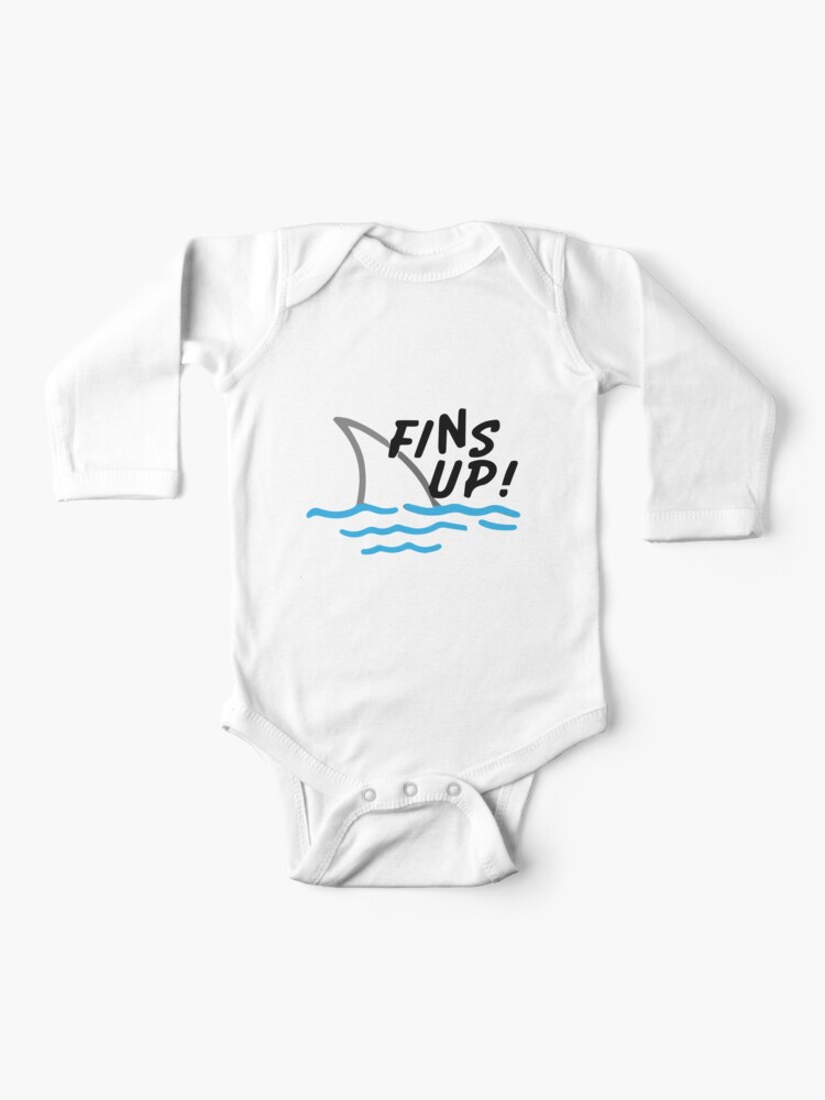 Fins Up Baby Bodysuit