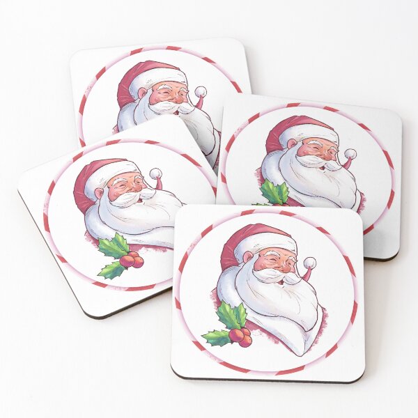 Item preview, Santa Claus Sketch Round designed and sold by Danny0425.