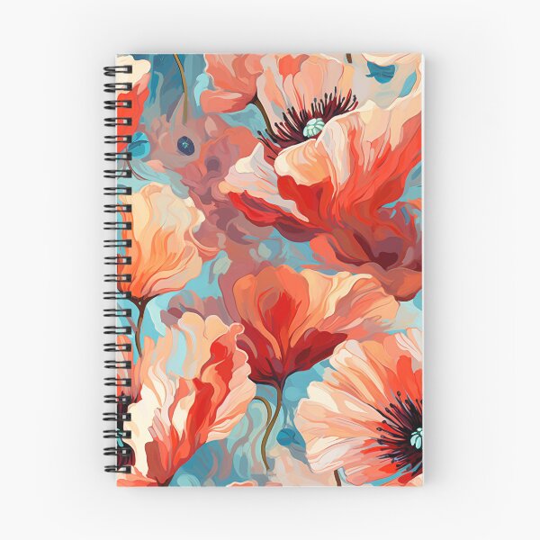 Item preview, “Poppies in Full Bloom: A Floral Extravaganza” designed and sold by TheFrenchVegan.