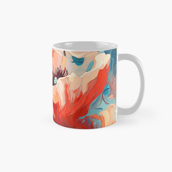 Item preview, “Poppies in Full Bloom: A Floral Extravaganza” designed and sold by TheFrenchVegan.