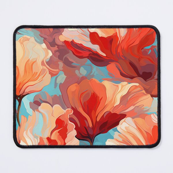 Item preview, “Poppies in Full Bloom: A Floral Extravaganza” designed and sold by TheFrenchVegan.
