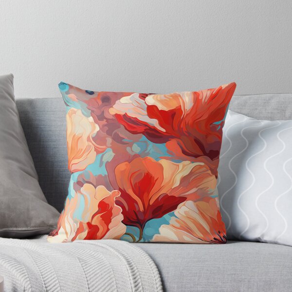 Item preview, “Poppies in Full Bloom: A Floral Extravaganza” designed and sold by TheFrenchVegan.