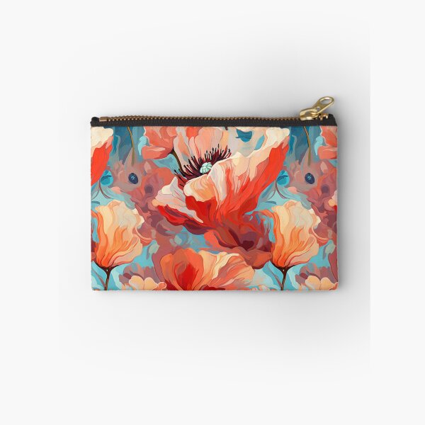 Item preview, “Poppies in Full Bloom: A Floral Extravaganza” designed and sold by TheFrenchVegan.