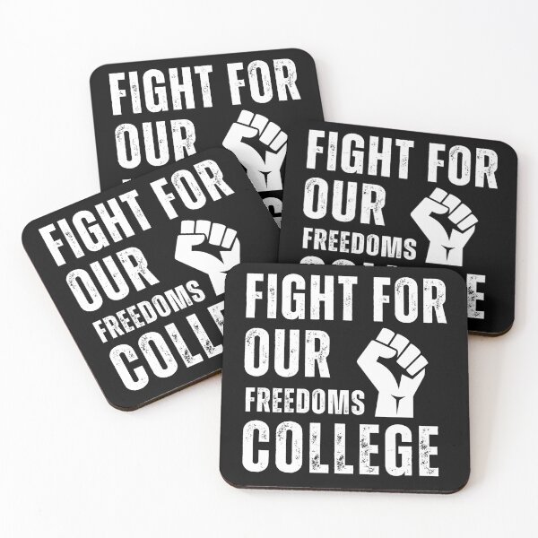 Item preview, Fight for Our Freedoms Colleges designed and sold by ANNINOART ⭐⭐⭐⭐⭐.