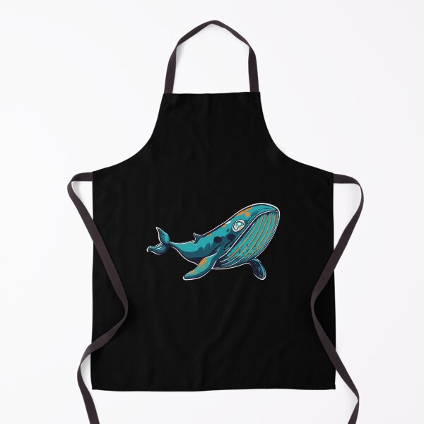 Item preview, Funny blue whale graphic cute happy kwaii style colorful For whale watching season designed and sold by MotivaChic.
