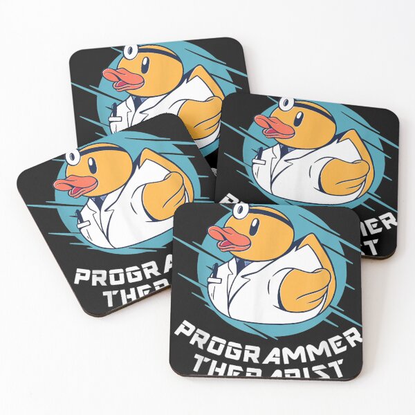 Item preview, Rubber Duck Programmer Therapist Developer designed and sold by NerissaLew.