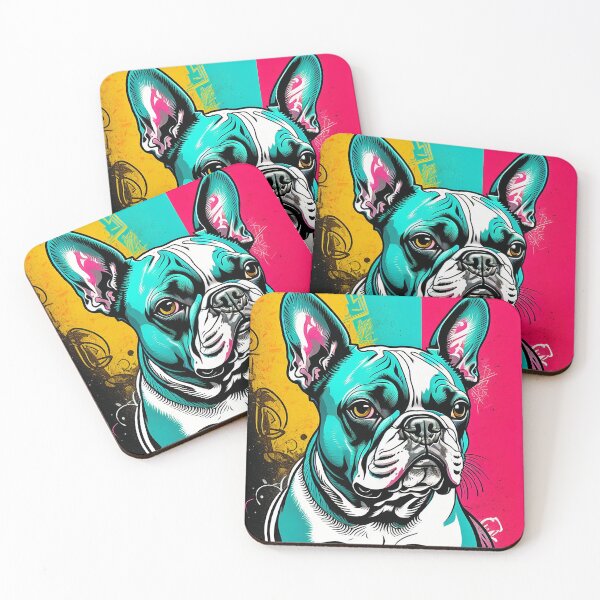 Item preview, French bulldog Cool Colourful designed and sold by jdbrown7154.