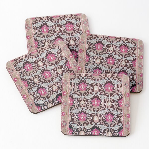 Item preview, Antique Persian Rug Abstract Flowers Floral Pattern  designed and sold by Vicky Brago-Mitchell®.