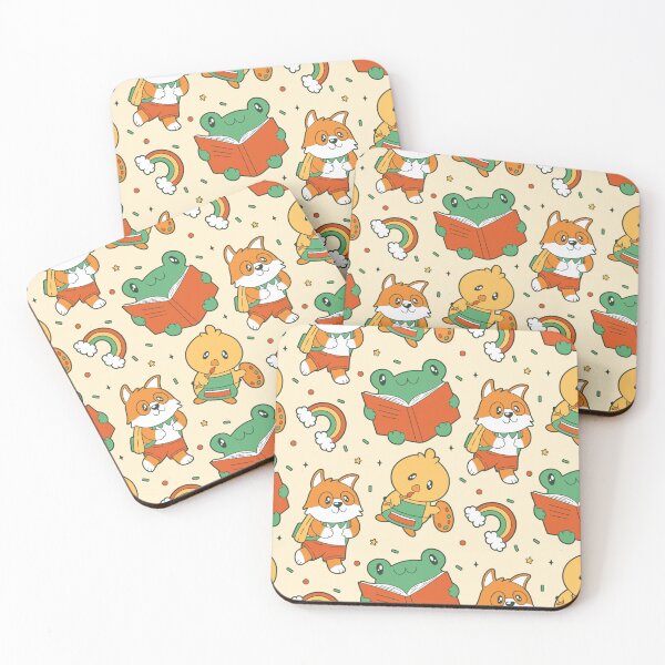 Item preview, School schoolchild animals designed and sold by DerSenat.