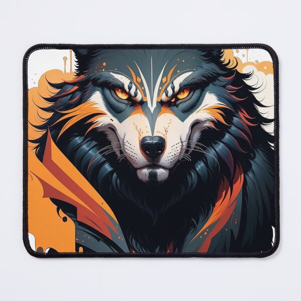 Item preview, Wolf Spirit graphic design illustration designed and sold by khaq.