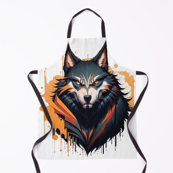 Item preview, Wolf Spirit graphic design illustration designed and sold by khaq.