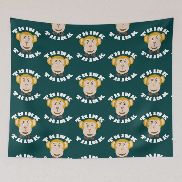 Item preview, THINK MONKEY THINK TV TWEEN SHELDON PRINT Fitted Scoop  designed and sold by CallieKub.