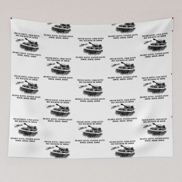 Item preview, Tiger tank lullaby designed and sold by CallieKub.