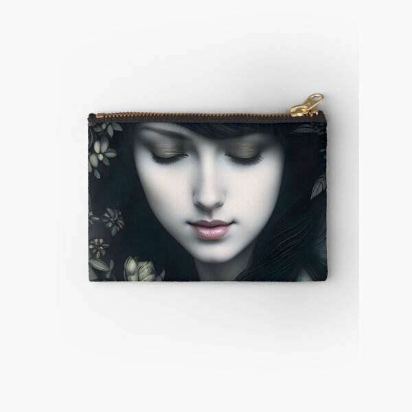 Item preview, Floral Somberness: A Dark and Enchanting Portrait of Beauty and Mystery designed and sold by stine1.
