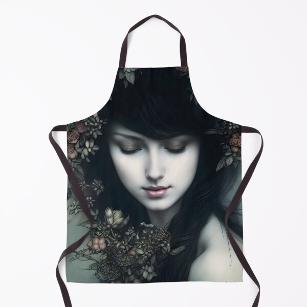 Item preview, Floral Somberness: A Dark and Enchanting Portrait of Beauty and Mystery designed and sold by stine1.