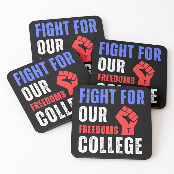Item preview, Fight for Our Freedom Colleges designed and sold by ANNINOART ⭐⭐⭐⭐⭐.