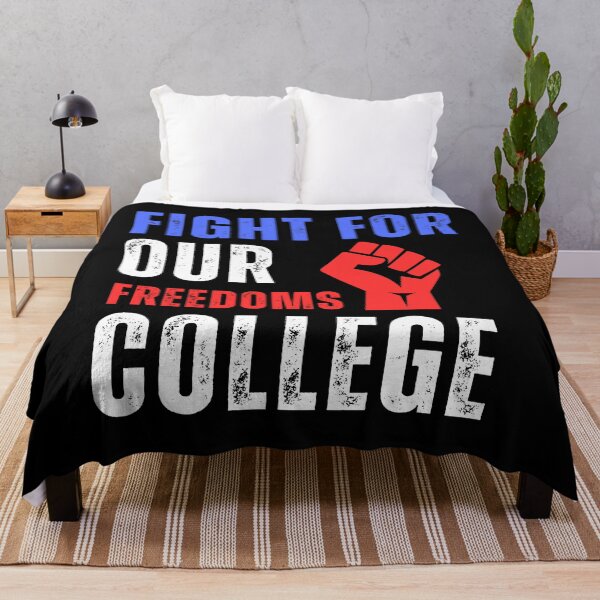 Item preview, Fight for Our Freedom Colleges designed and sold by ANNINOART ⭐⭐⭐⭐⭐.