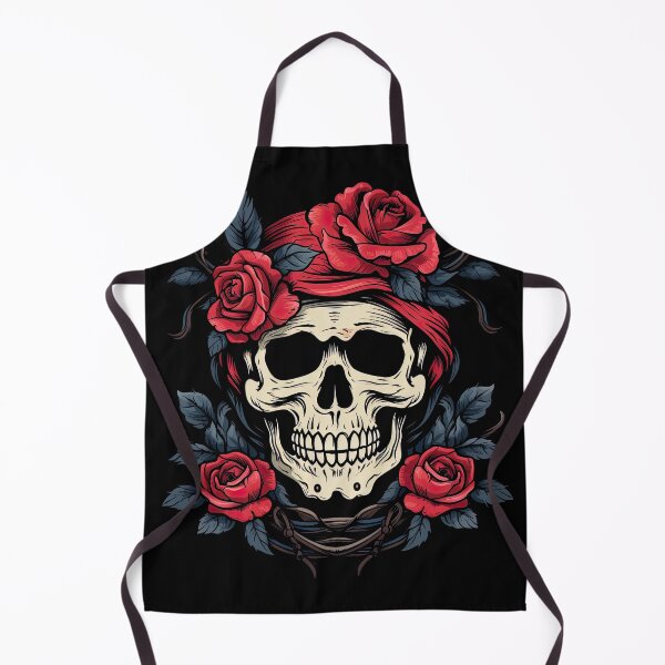 Item preview, Creepy Rose Skull Vector designed and sold by eyestetix.