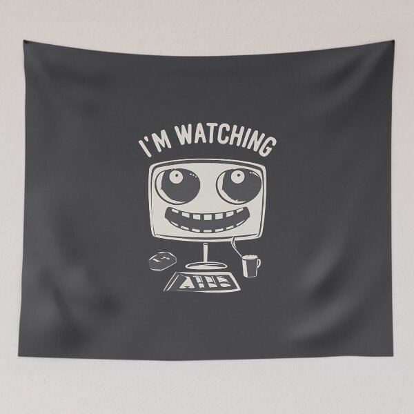Item preview, AI is watching. And listening. And learning. designed and sold by goldentusk.