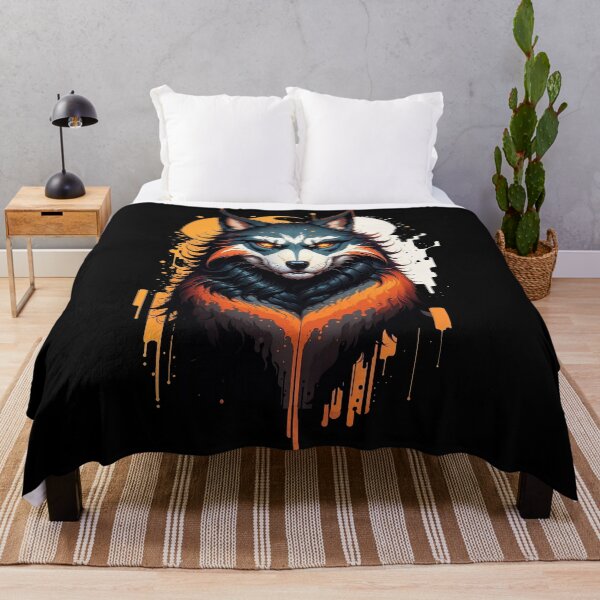 Item preview, Lone Wolf graphics design illustration designed and sold by khaq.