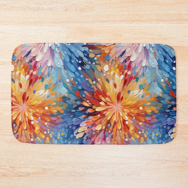 Item preview, Floral Explosion: Dynamic Floral Burst designed and sold by TheFrenchVegan.