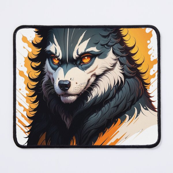 Item preview, Wolf Moon illustration designed and sold by khaq.