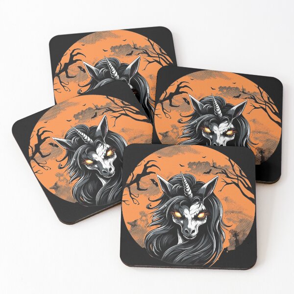 Item preview, Unicorn Halloween, Creepy Queen designed and sold by Ujourney.
