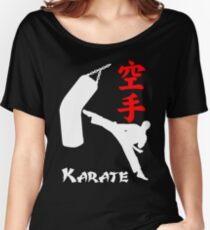 Karate Dark Women's Relaxed Fit T-Shirt