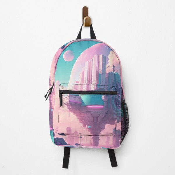 Item preview, Cyberpunk pastel dreamscape designed and sold by mikaws.