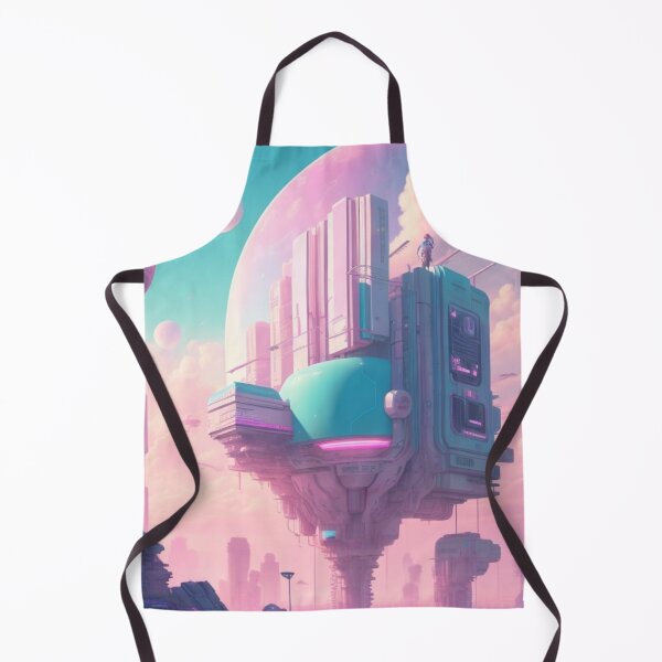 Item preview, Cyberpunk pastel dreamscape designed and sold by mikaws.