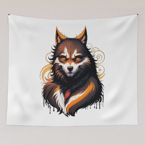 Item preview, Wolf Pride illustration designed and sold by khaq.